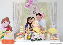 Beauty and The Beast Theme Birthday Party